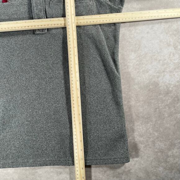 Columbia PFG Texas A&M University Grey Maroon Fleece Snap Fleece Sweater - Picture 3 of 5